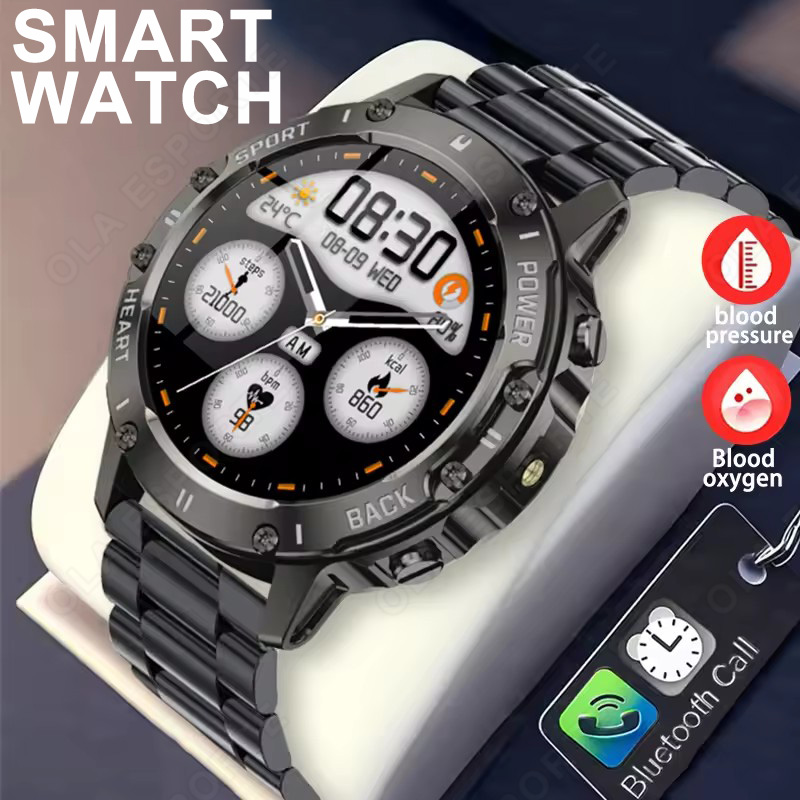 Smartwatch X12 - Smartwatch Militare da Esterno con Schermo