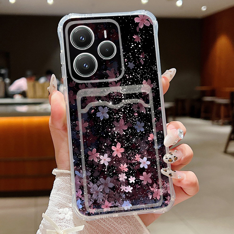 Xiaomi Redmi Note 13 - Custodia con tasca per carte per