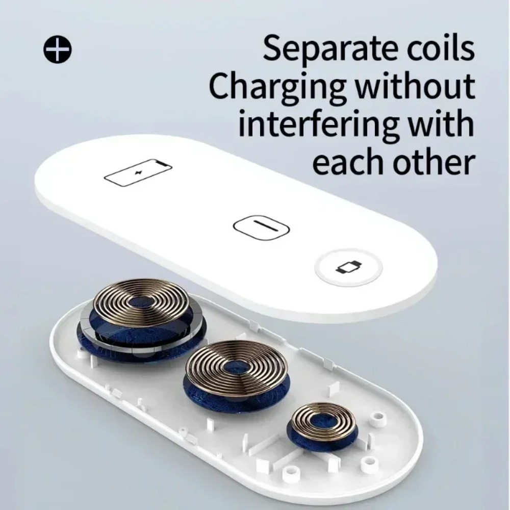 Watch Charger Cable - Base di ricarica wireless 3-in-1, stazione