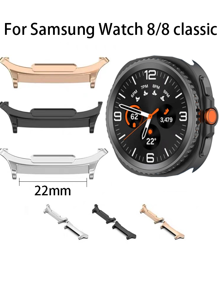 Smartwatch Watch Accessories - Connettore cinturino da 22 mm per