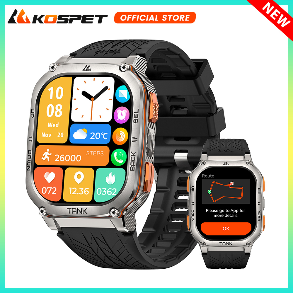Smartwatch X2 - KOSPET TANK M3 Ultra GPS Astuto