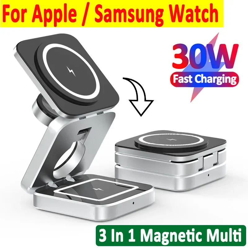 Watch Charger Cable - Supporto per caricabatterie wireless magnetico da