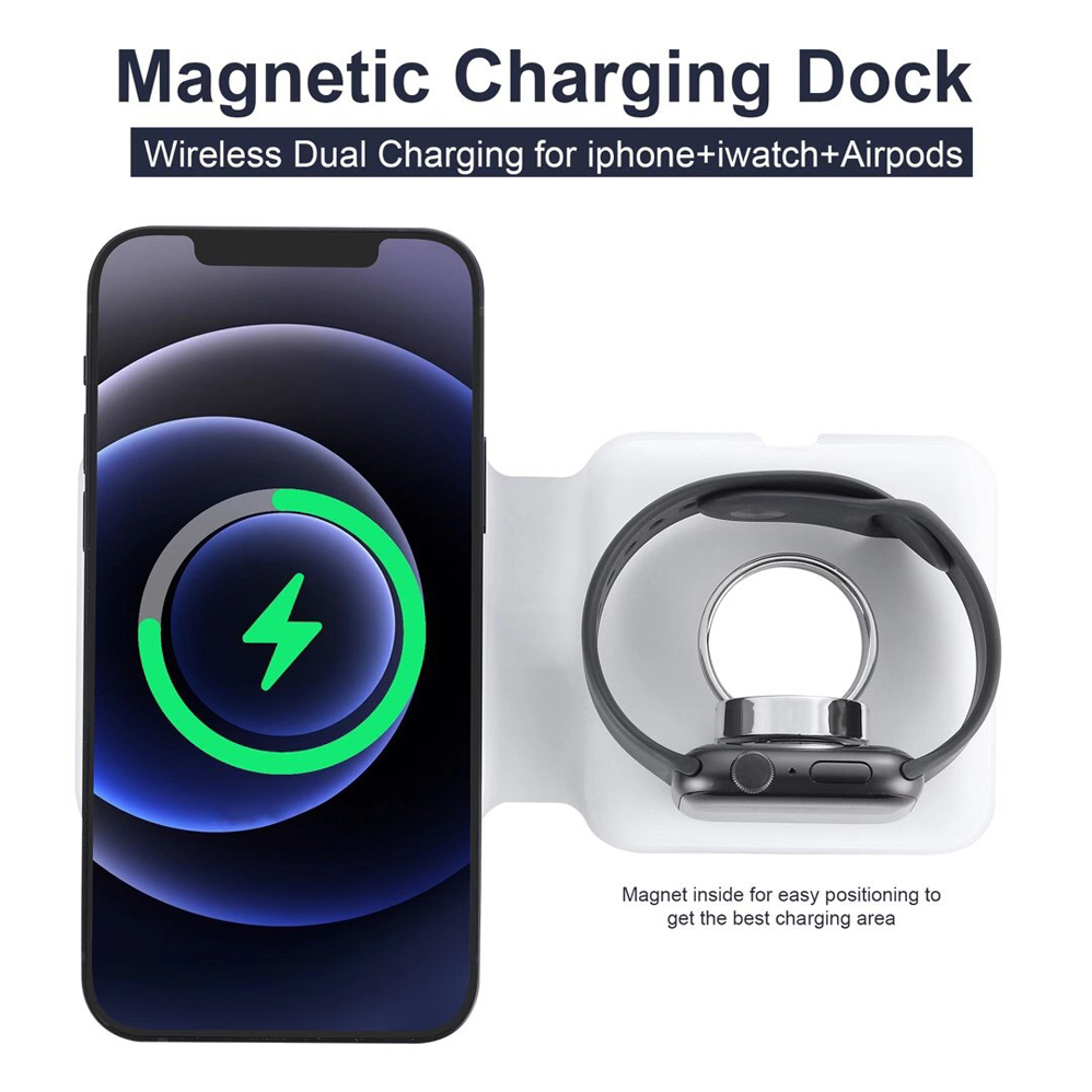Magsafe duo Dock di ricarica W - Smartwatch X12 recensione e prezzo