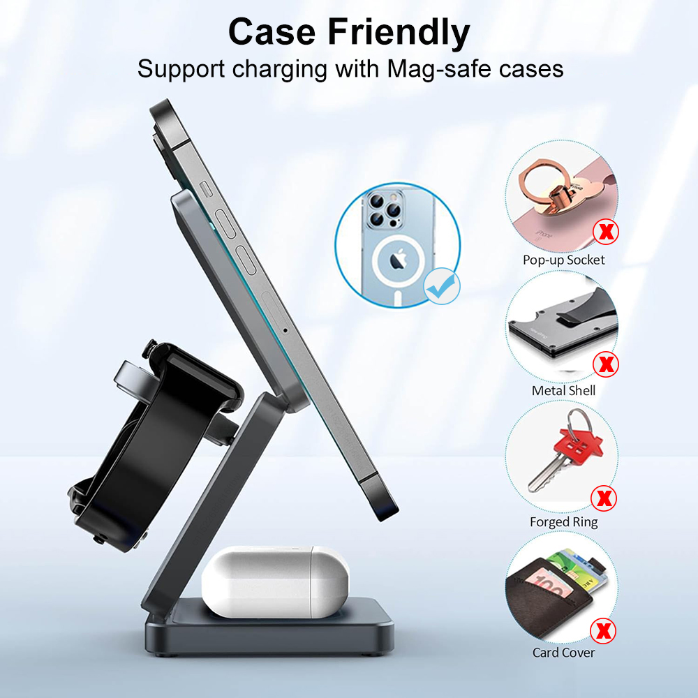 Caricabatterie wireless Stazio - Watch Charger Cable recensione e prezzo