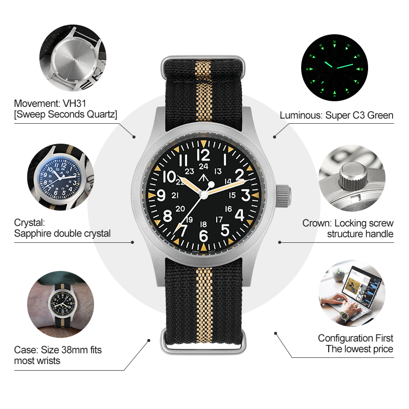 Militado ML05 Orologio vintage - Smartwatch Nexus recensione e prezzo