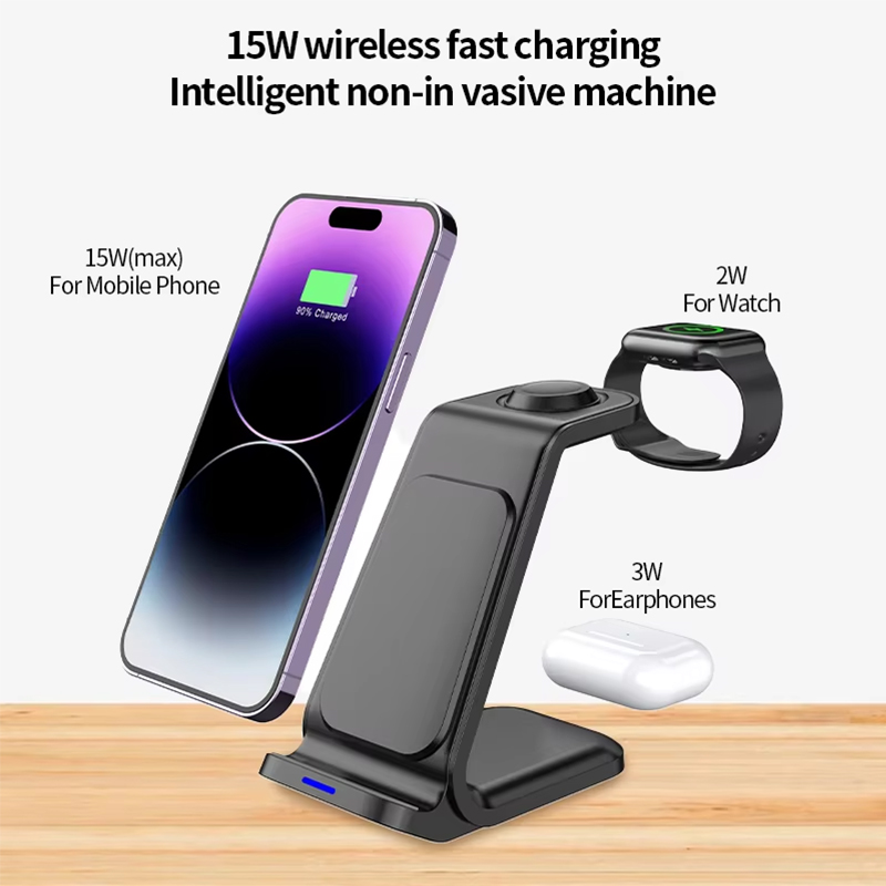 Base di ricarica wireless 3 in - Watch Charger Cable recensione e prezzo