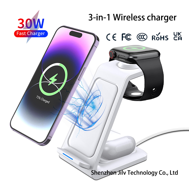 Base di ricarica wireless 3 in - Watch Charger Cable recensione e prezzo